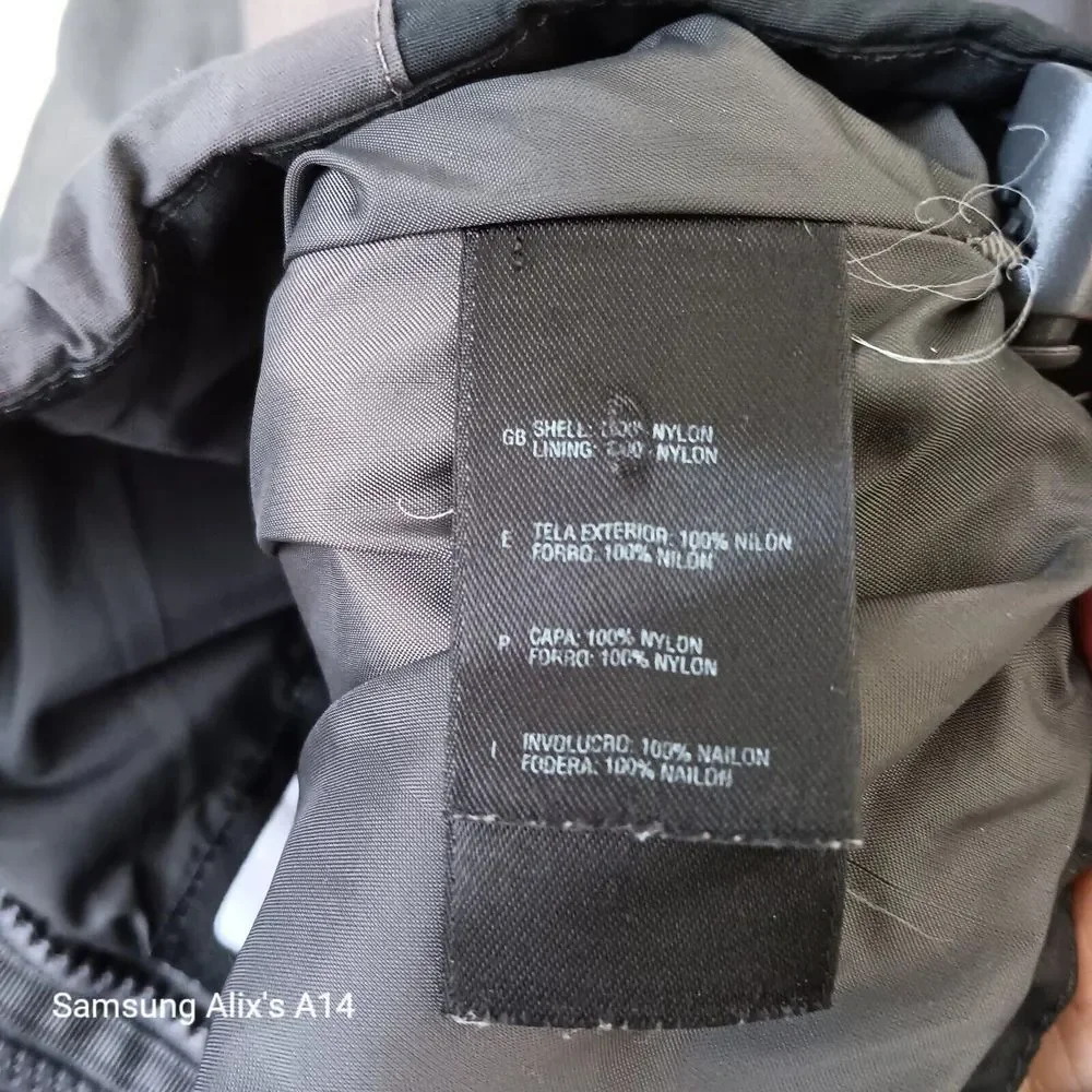 The North Face‎ Hyvent Boys Shell Jacket XL 14/16 Gray / Black (Missing Hoodie)